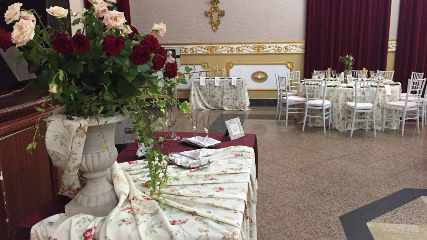 Centros de mesa para boda - Catering el Cine
