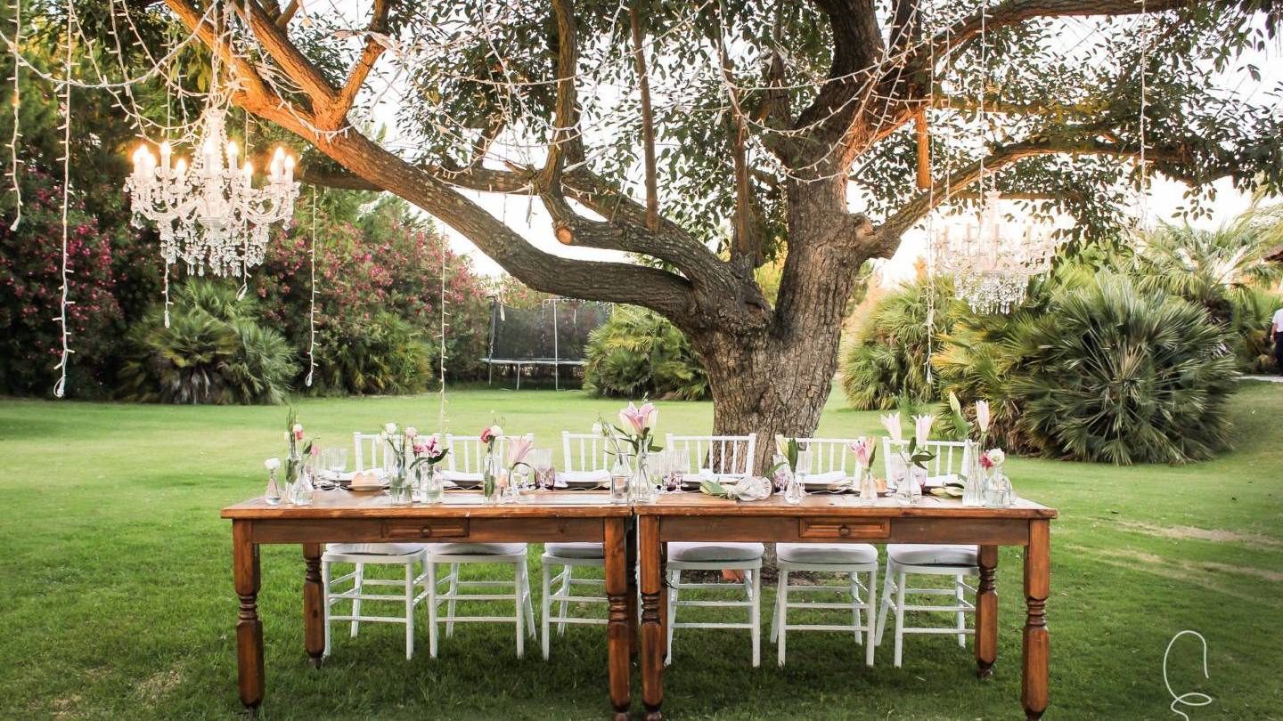 Ideas para decorar un jardín para tu boda - Catering el Cine